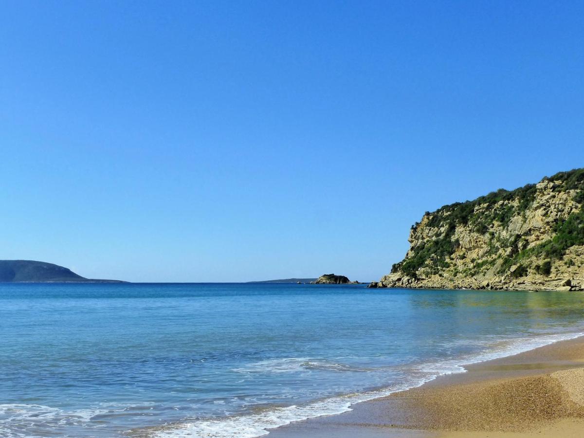 Hakuna Matata Holidays Wooden Lodge With Airco & Pool In Greek Olive Grove 迈索尼 外观 照片