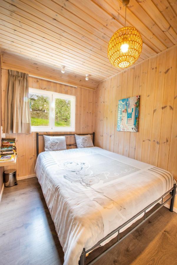 Hakuna Matata Holidays Wooden Lodge With Airco & Pool In Greek Olive Grove 迈索尼 外观 照片